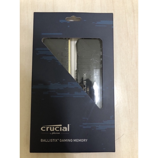 Micron 美光 Crucial Ballistix DDR4  3200 8GBx2 黑色 超頻記憶體