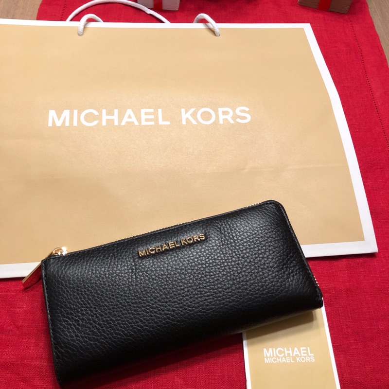 &lt;三豬美國代購&gt; 時尚品牌MK(Michael Kors) 經典熱銷Jet Set Travel 真皮長夾 難得特價