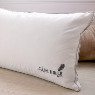 Casa Belle 98/2 天絲表布 透氣 支撐 柔軟 羽絨枕 45x75cm 羽絨 枕頭 格蕾寢飾