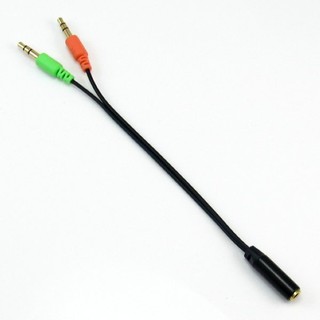 手機耳麥轉成電腦耳機麥克風 耳麥轉接線讓3.5mm*4節插頭iphone HTCSamsungsony手機耳機變電腦耳麥