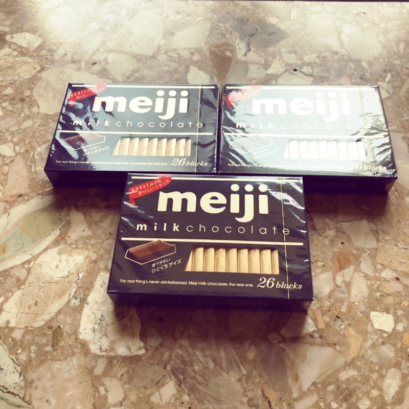 Meiji日本黑巧克力