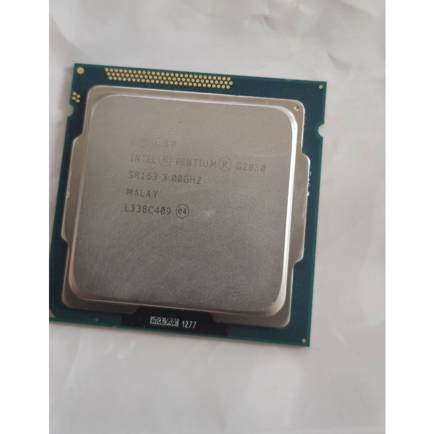 [免運] Intel Pentium G2030 1155腳位 雙核心 CPU 3.00GHz 英特爾 二手良品