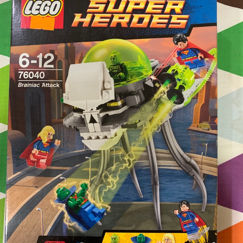 [全新]樂高積木 LEGO SUPER HERDES系列 #76040 Brainiac Attack 布萊尼亞克的攻擊