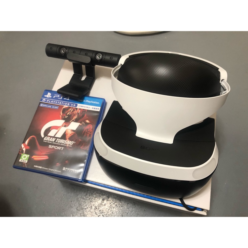 PlayStation VR 攝影機同捆組+跑車浪漫旅GT Sport+惡靈古堡 7+勇者鬥惡龍XI