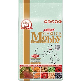 【Mobby莫比】愛貓無穀配方鹿肉鮭魚 6.5kg
