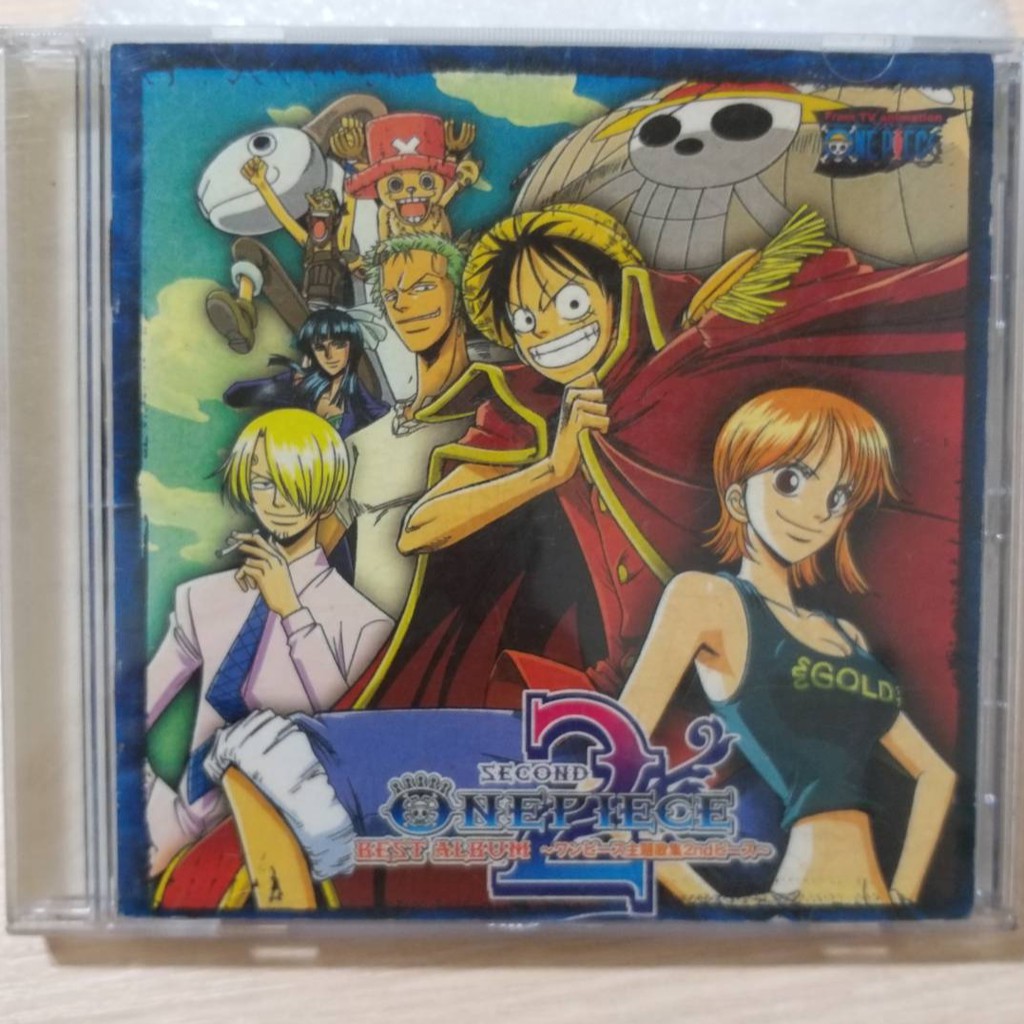 One Piece Best Album ワンピース主題歌集2 航海王海賊王日本原裝cd 蝦皮購物