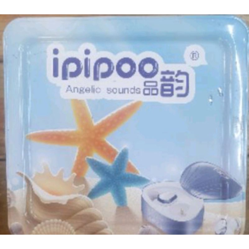 品韻 ipipoo X800 IP64級防水真無線藍芽耳機 貝殼藍芽耳機 鐵盒方盒
