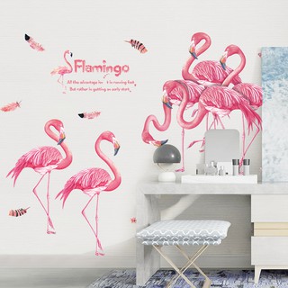 Flamingo pvc 壁貼. 60X90訂單須滿100nt.才成立出貨