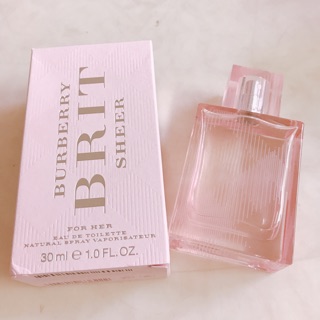 【BURBERRY】粉紅風格 女性淡香水-30ml