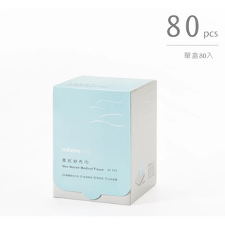 媽咪小站mammyshop 柔拭紗布巾 80抽