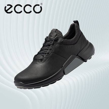 ECCO 男士防水運動休閒鞋 高爾夫鞋 BIOM H4 108204-01001