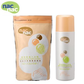 羊小咩【Nac Nac】 Nac Nac 真珠 酵素 入浴劑 補充包 (1罐+1包)
