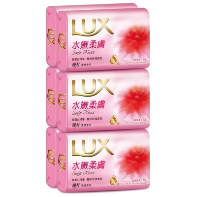 LUX 麗仕 柔嫩香皂水嫩柔膚 85g 單顆售