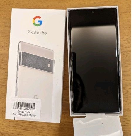 Google Pixel 6 Pro 128G 銀 白 （全新已拆封）