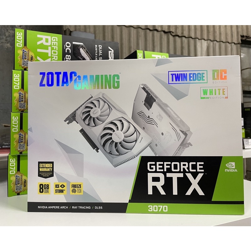 全新現貨 未鎖算力 可刷卡分期 RTX 3070 Twin Edge OC White Editio