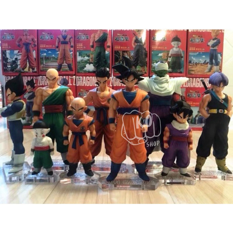 ⭐約束底座⭐七龍珠 超造集 悟空 貝吉塔 悟飯 特南克斯 克林 飲茶 天津飯 餃子 比克 超戰士集合 透明壓克力公仔底座