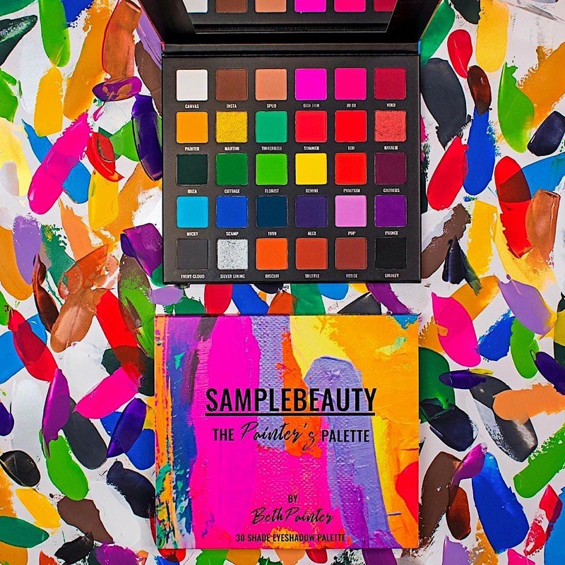《Be a Beauty》Sample Beauty Painter’s Palette 30色畫家眼影盤 舞台 表演