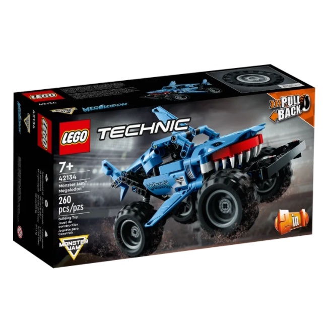 【龜仙人樂高】LEGO 42134 TECHNIC 科技系列 怪獸卡車-Megalodon(迴力車)