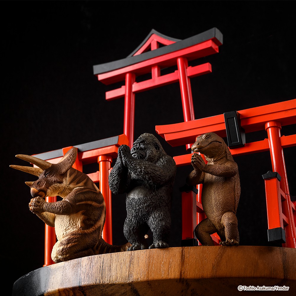 研達yendar Animal Life 富士山鳥居 祈3入組 蝦皮購物