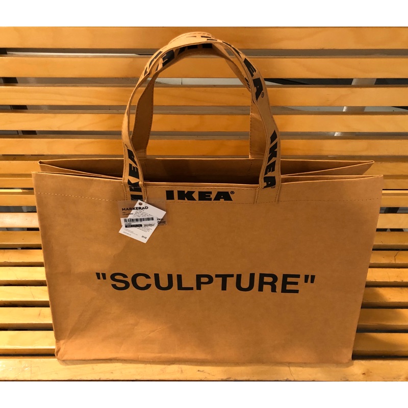 馬上出貨 🔥 IKEA x off white 大 購物袋 環保袋
