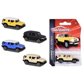 正版授權 MAJORETTE 美捷輪小汽車 Toyota FJ Cruiser越野車 DI05649 4隻ㄧ套