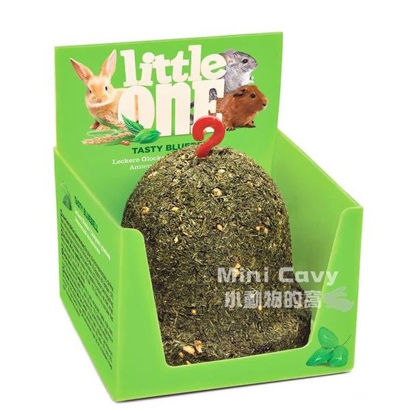 Mini Cavy♥ 德國Little One - 好味藍風鈴 150g 草玩具 草零食 磨牙玩具