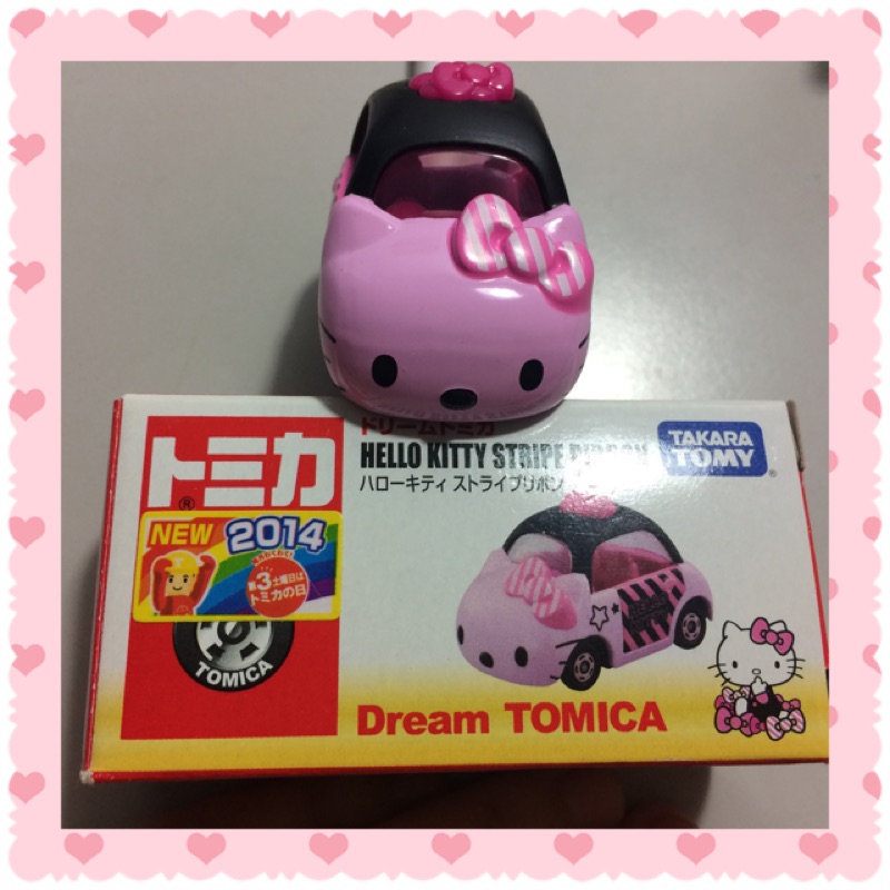 日本購回 Dream TOMICA  Hello kitty car new2014