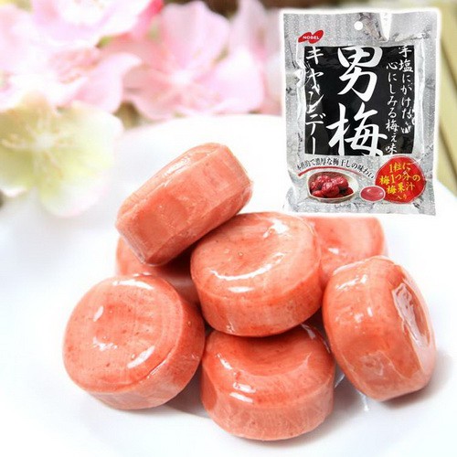 【NOBEL諾貝爾】男梅糖 76.5g 紫蘇梅汁梅糖 日本進口零食