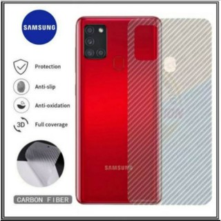 SAMSUNG HP Garskin Carbon 三星 Galaxy A21s 2020 防刮皮手機背面