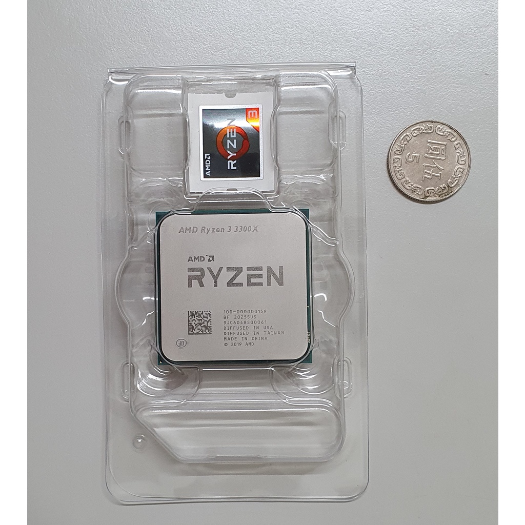 AMD R3 3300X 二手完整含運