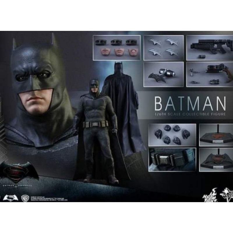 野獸國 hot toys(有三種版本) mms342 DC 正義聯盟 bvs 正義曙光 batman 蝙蝠俠