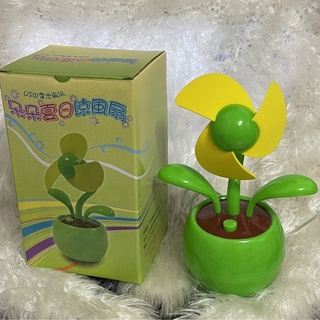 夏日朵朵涼風扇-🌼花朵盆栽🪴可愛造型-USB/電池🔋兩用-百貨活動品-全新現貨
