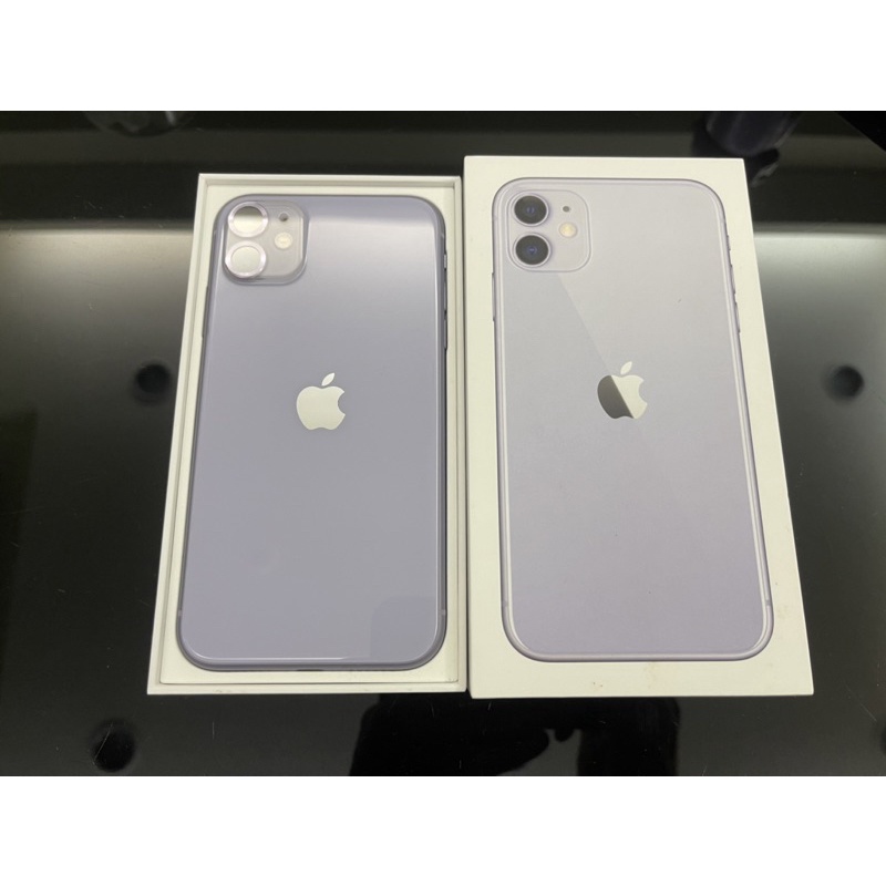 二手蘋果Apple IPhone11 128g紫/漂亮女用機/盒裝/新莊可取