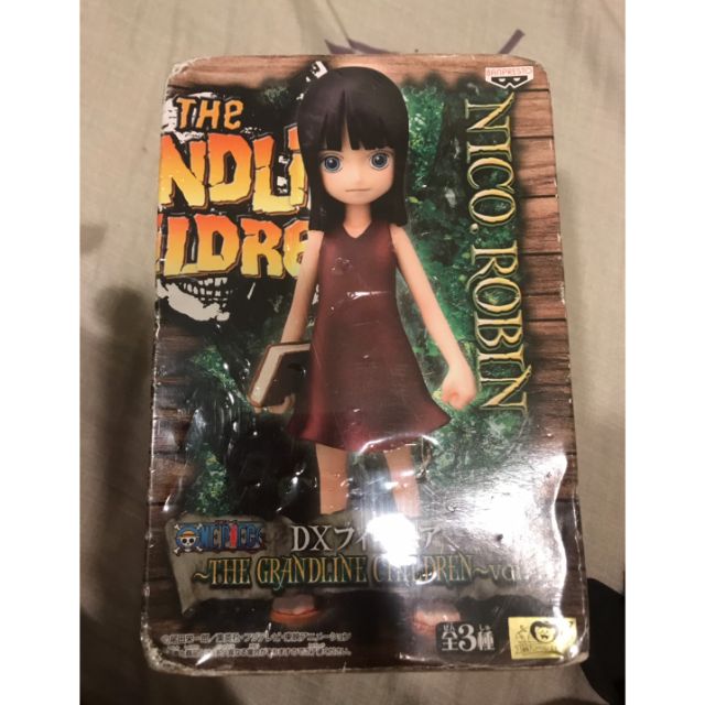 [限時特價]海賊王航海王金證公仔日版景品 羅賓小時候 DXF NICO ROBIN GRANDLINE CHILDREN