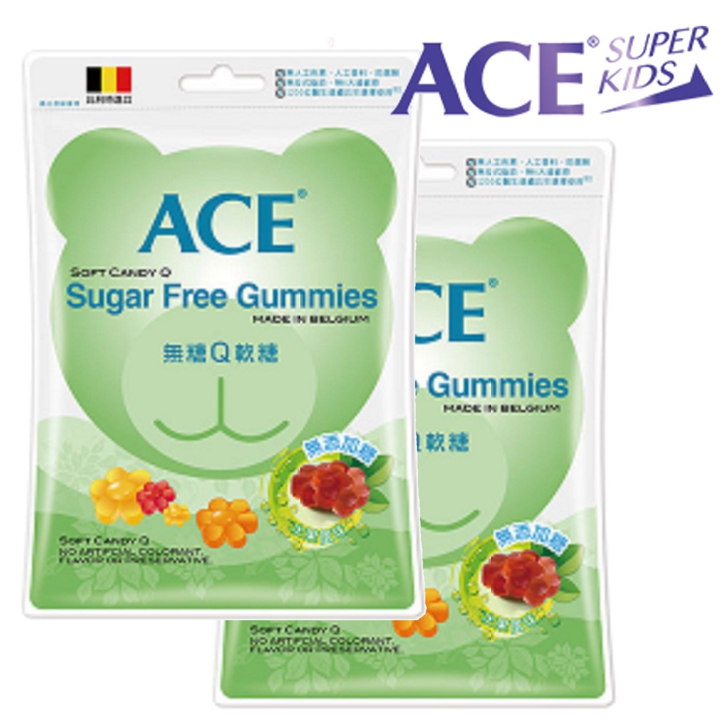 ACE 天然軟糖系列 無糖Q軟糖