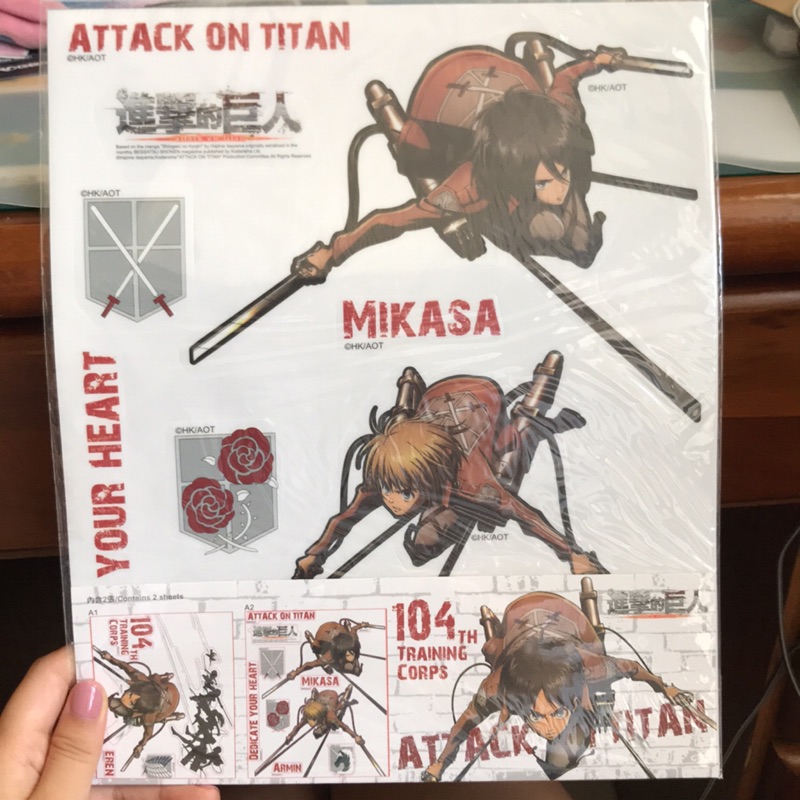 進擊的巨人壁貼漫博漫畫博覽會 蝦皮購物