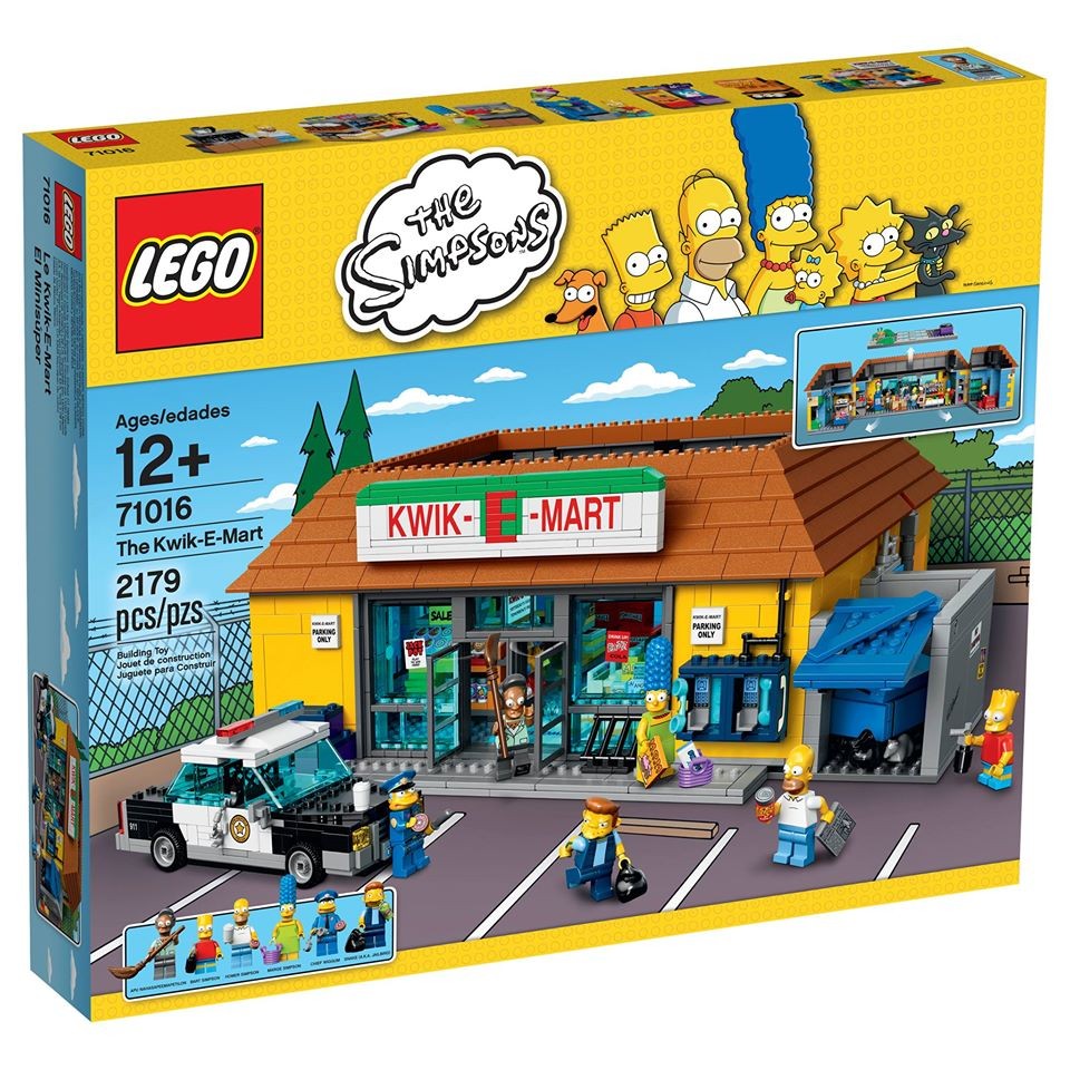 [限郵寄]  LEGO The Simpsons 辛普森超級市場 71016