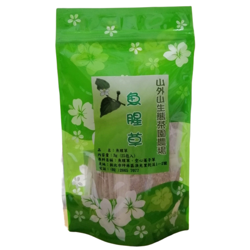 山外山生態茶園農場魚腥草3g 25包入 蝦皮購物