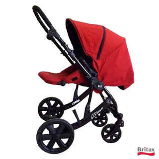 可面交 💯公司貨 BRITAX B-SMART 四輪雙向手推車 紅