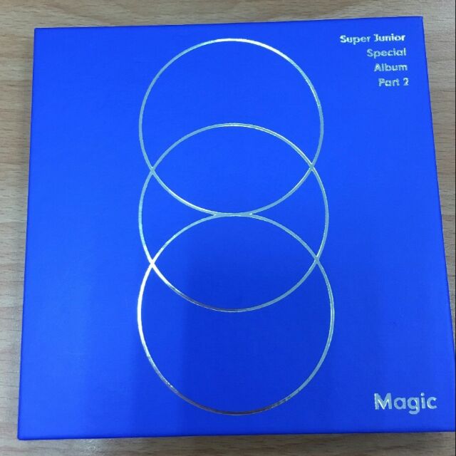 Super Junior Special Album 十週年紀念專輯  MAGIC (加送四輯海報）