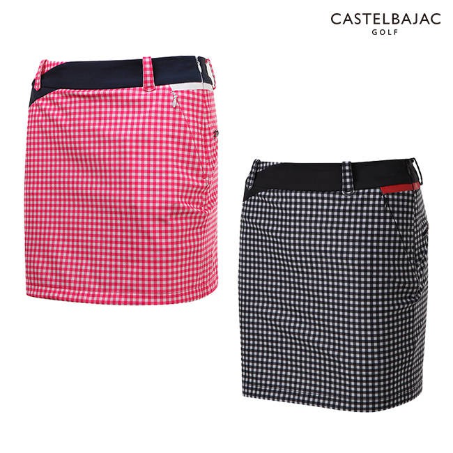 韓國CASTELBAJAC Golf /女性小花高爾夫短褲裙