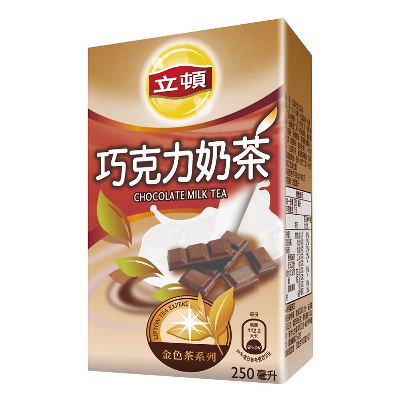 立頓 瑞士巧克力奶茶 [箱購]250ml x 24【家樂福】