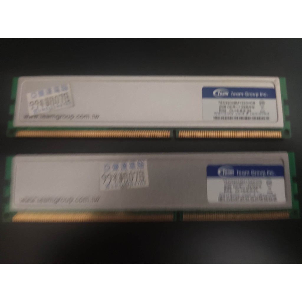 二手良品 終保 十銓 DDR3 1333 2G x2 = 4GB 有散熱片的版本 功能正常、測試ok 便宜賣！