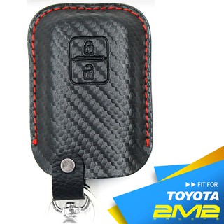 【2M2】TOYOTA RAV4 SIENTA 豐田汽車 智慧型鑰匙 鑰匙皮套 鑰匙包 鑰匙保護包 無LOGO 簡約時尚