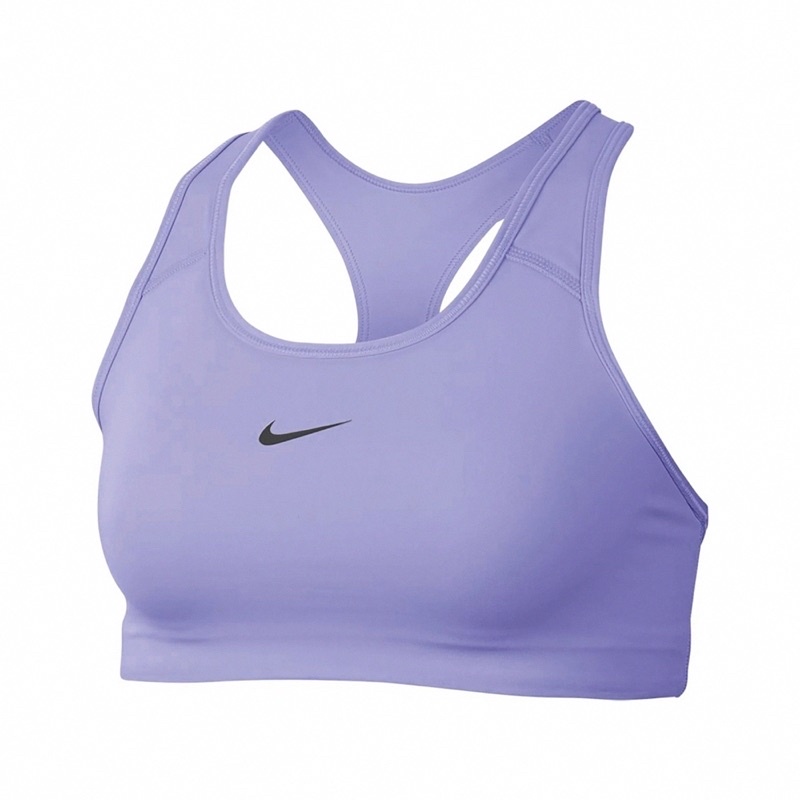 NIKE SWOOSH BRA 一片式運動內衣 紫 S