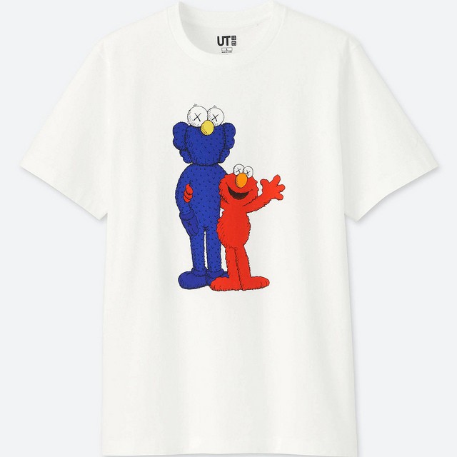 「bn邦妮の華麗進擊」UNIQLO x KAWS BFF 好友 公仔 玩偶 芝麻街 聯名 素T 短T UT TEE T恤