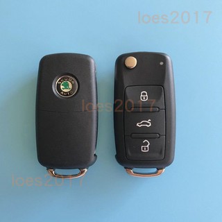 SKODA 鑰匙殼 外殼 替換 SUPERB FABIA 新殼 OCTAVIA rapid COMBI YETI 遙控器