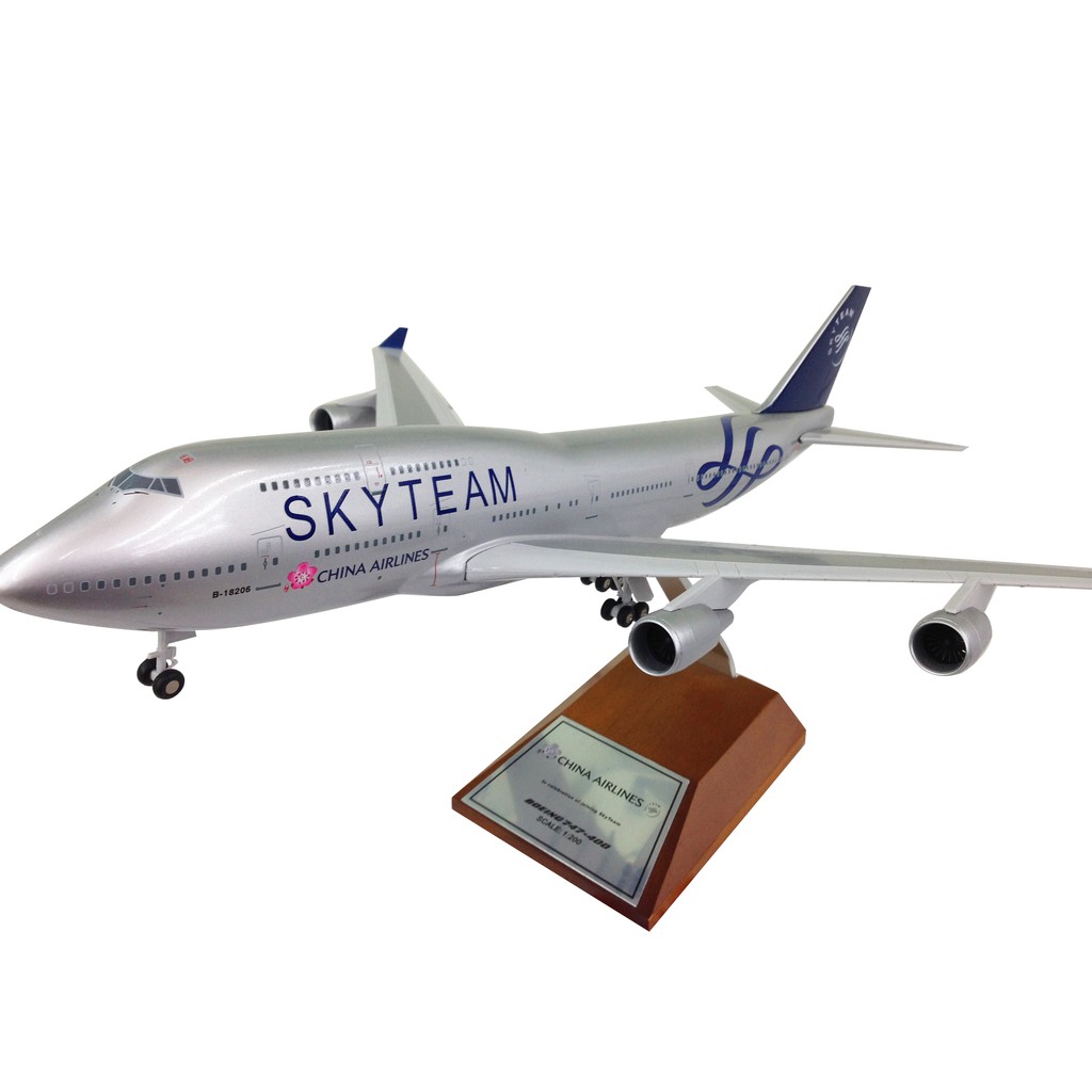非売品 超絶レア B747 ジャンボジェット 木製 模型 JAL支給品