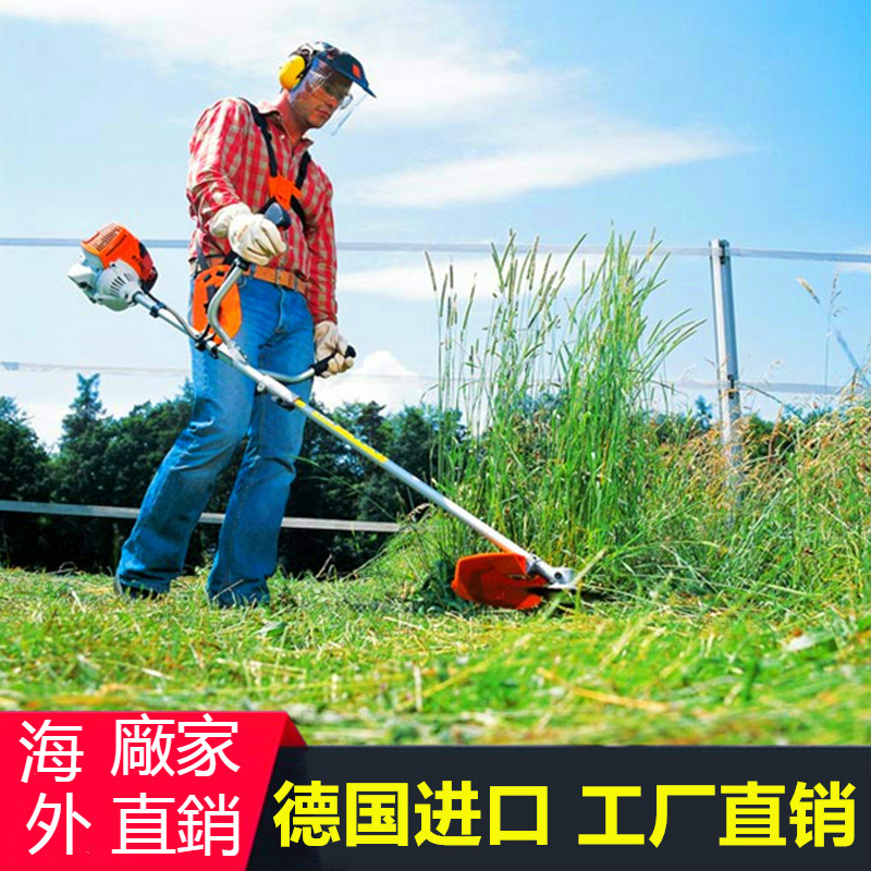 現貨免運 63cc割草機割草 扶稻器 锄草 松土 开沟 高枝锯 全自動小型農用背負式打草機電動除草機鋤草機除草神器