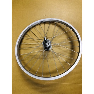 《CP值最高》台灣製造(406)20寸鋼圈後輪 後輪圈 20吋折疊車 小徑車 淑女車 單速用/變速用 輪子 輪組